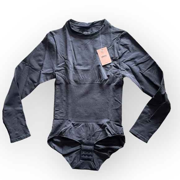 Pinsy Long Sleeve Butter Sculpt Seamless Shapewear Bodysuit - Picture 5 of 9